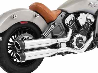 Indian Scout Freedom Liberty 4" Slip-On Exhaust IN00068