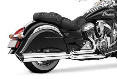 Indian Freedom Preformance Shark Tail True Dual Exhaust IN00048, IN00037