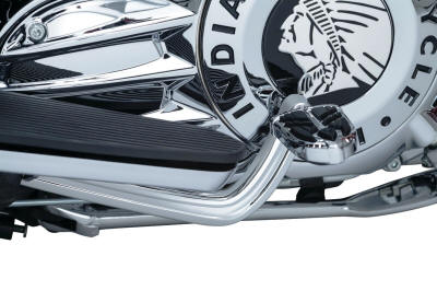 Chrome Kuryakyn 5649 Motorcycle Foot Control Component Heel Shift Lever for 2014-19 Indian Motorcycles 