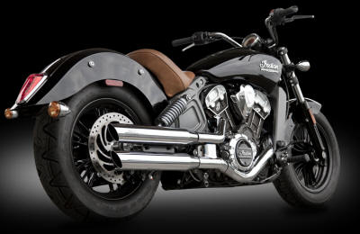 Indian Scout | Bobber | Sixty RCX Slip On Slash Muffler Exhaust RCX220C-SC