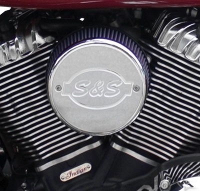 Indian S&S Logo Air Cleaner Cover 170-0242