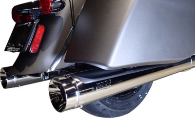 Indan Motorcycle Supertrapp Slip-On Mufflers 140-21770